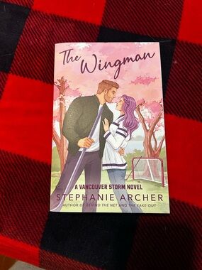 The Wingman by Stephanie Archer - Pink Cover Romance Novel